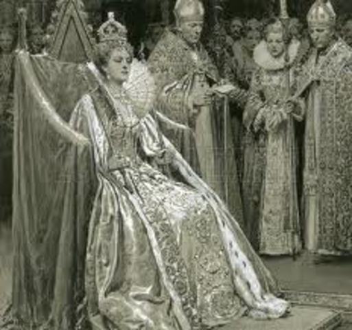 Coronation of Queen Elizabeth I