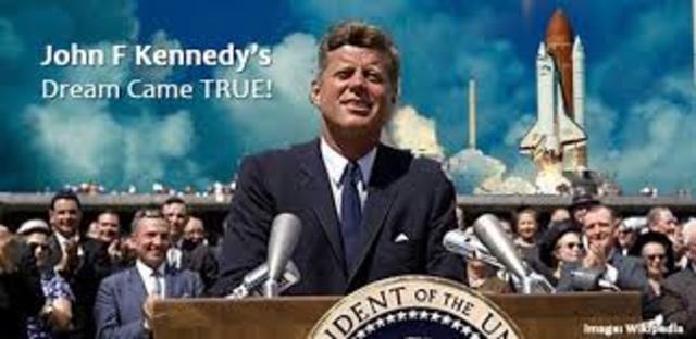 John F. Kennedy is elected the 35th President of the United States.