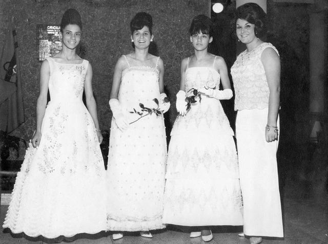 moda feminina 1958
