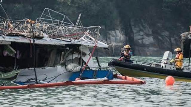 Dozens injured in Hong Kong ferry boat crash