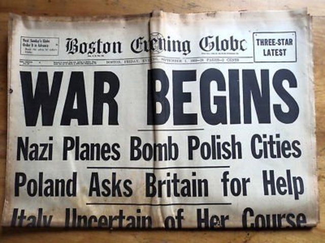 WWII begins