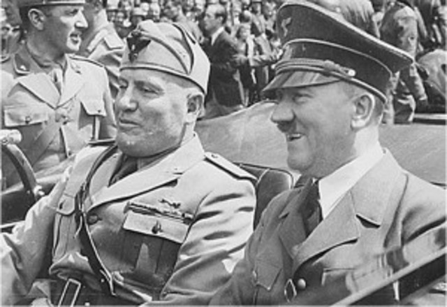 Benito Mussolini became the leader of Italy