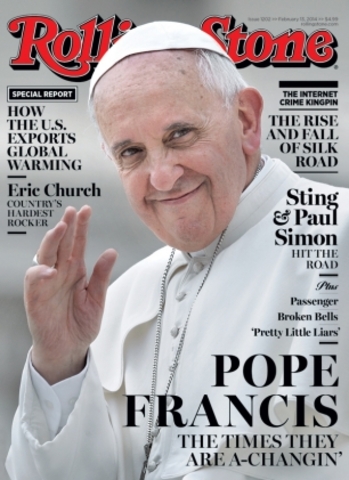 El Papa, portada de Rolling Stone