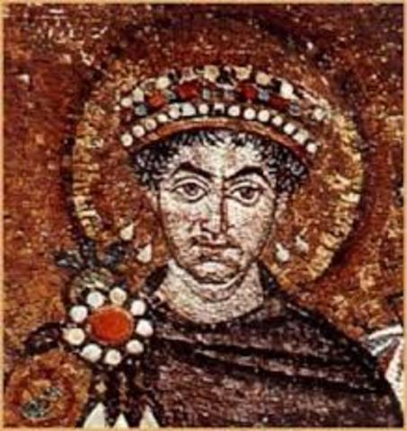 Ο Ιουστινιανός γίνεται αυτοκράτορας