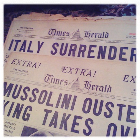 Italy surrenders