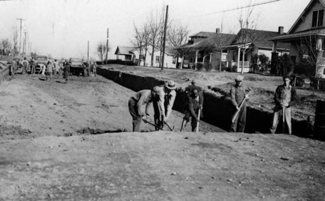 Works Progress Administration created