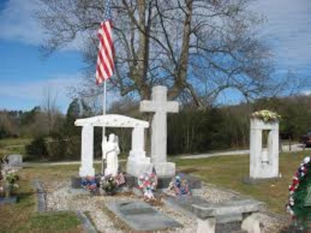 Death of Alvin C. York