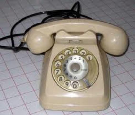 el 1er telefono que vi