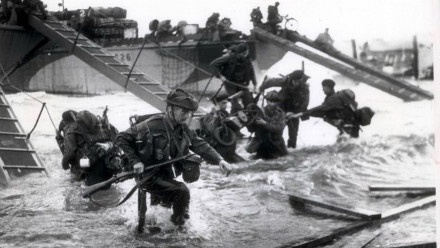 Allied Forces Land at Normandy
