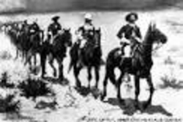 8th Brigade began  patrolling Mexican border