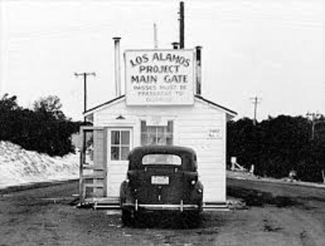 First Atomic Bomb is detonated near Los Alamos