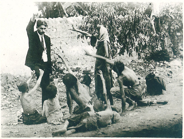 The Armenians in the Ottoman government were either worked to death or executed.