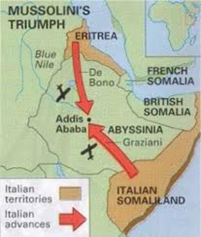 Italy Invaded Ethiopia
