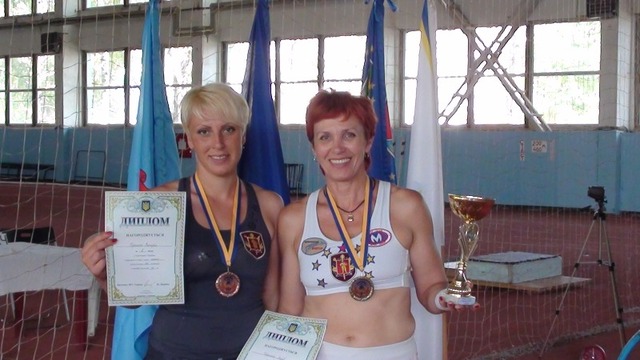 Чемпионка Украины среди женщин: рывок