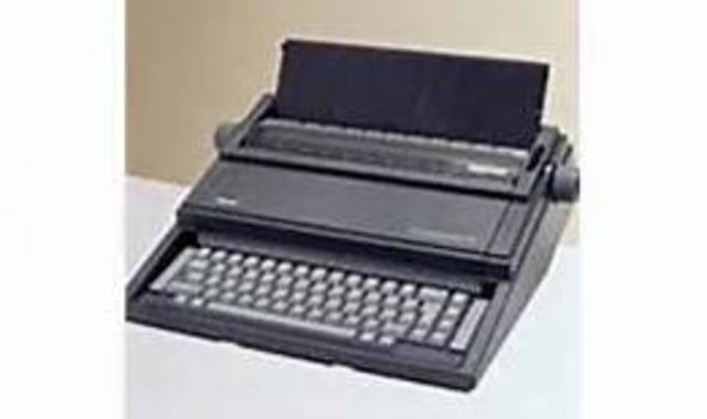 maquina de escribir