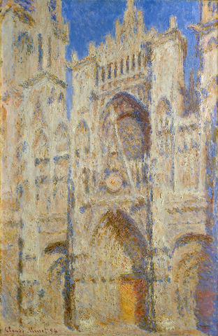 Rouen Cathedral: The Portal (in Sun) (Monet)