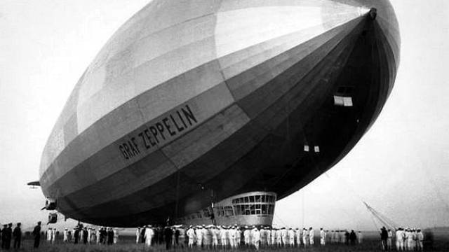 Zeppelin, o gigante alemão mais leve que o ar