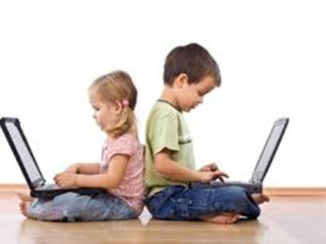 Los niños nacen con la tegnologia