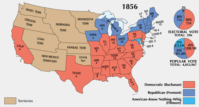 The election of 1856