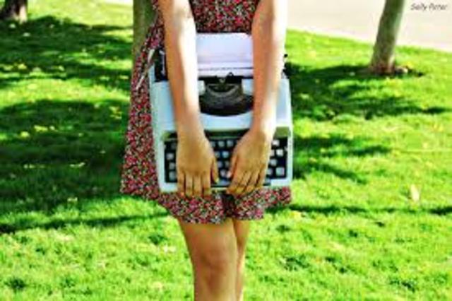 maquina de escribir regalo de 15