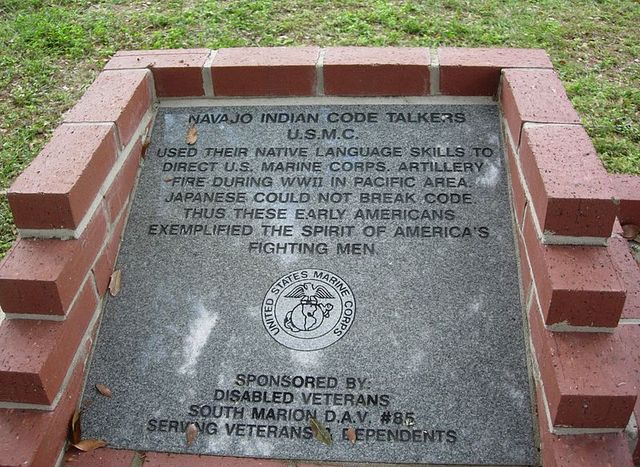 Navaho Code Talkers used