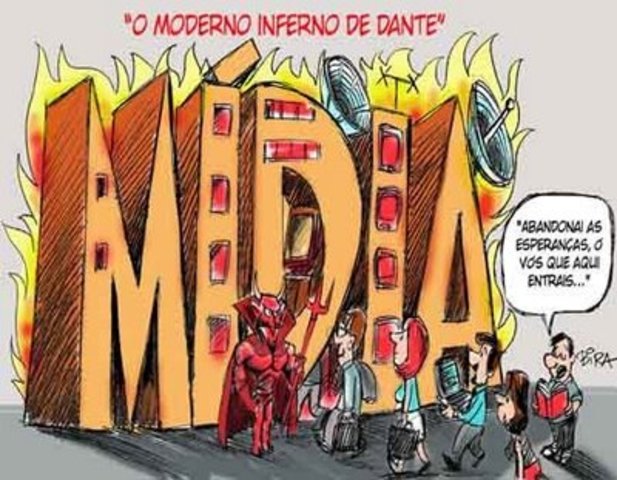 Meios de comunicaçao ou  midias