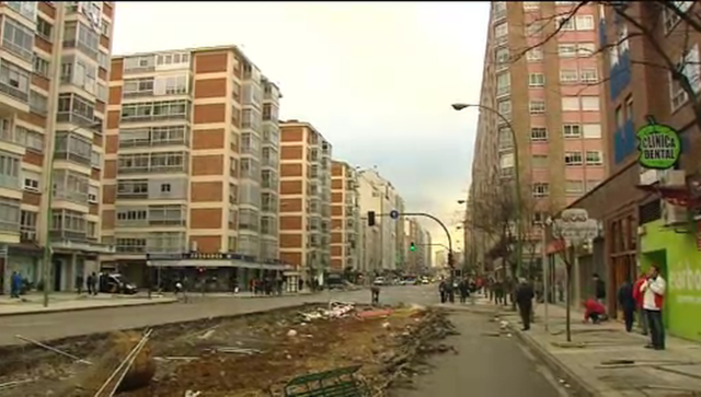 Paralización de obras.