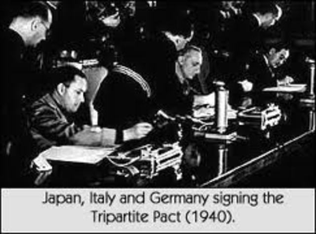 The Tripartite Pact was signed