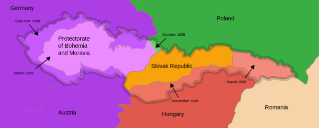 German occupation of Czechoslovakia