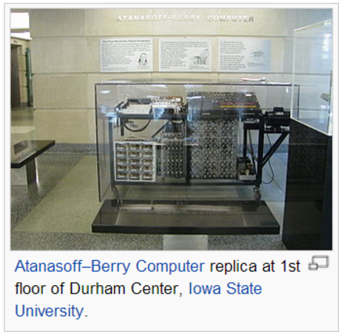 Atanasoff Berry Supercomputer
