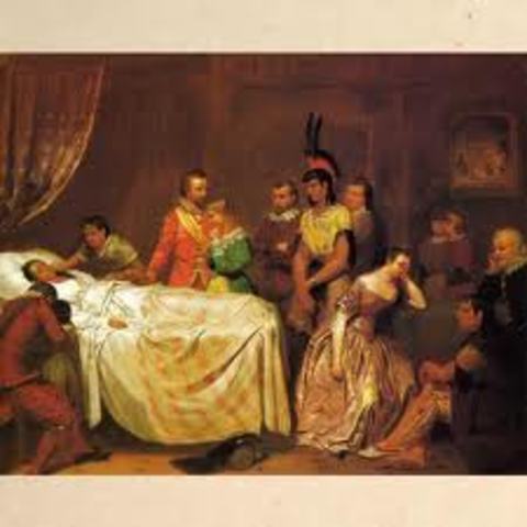 Pocahontas death