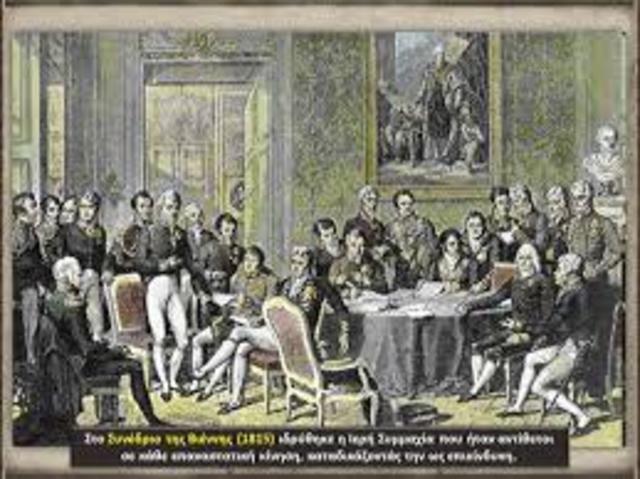 Ίδρυση της Ιερής Συμμαχίας στη Βιέννη