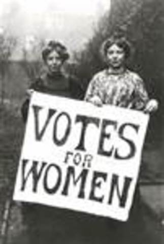 Women gained the vote.