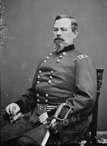 The Union Army under Gen. Irvin McDowell suffers