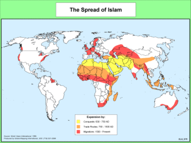 Islam spreads