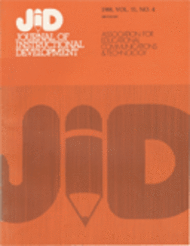 Journal of Instructional Development:la primera revista que surge sobre el tema del DI en los 70.