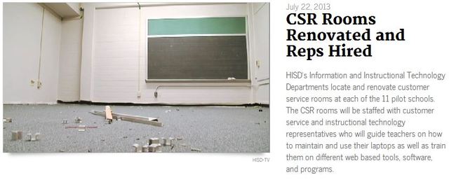 CSR Rooms Renovated and Reps Hired