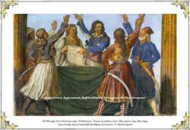 Η Α΄Εθνοσυνέλευση  στην Επίδαυρο