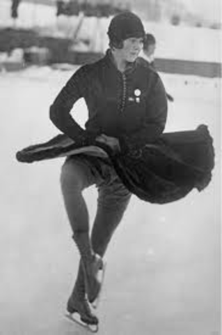 Sonja Henie won her 2nd Olypmic Gold