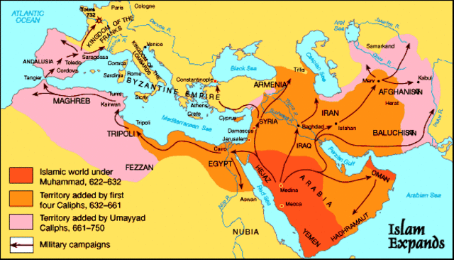 Islam Spreads to North Africa