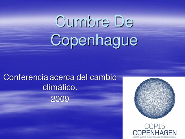 cumbre de copenhague