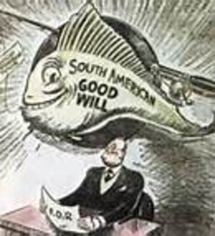 FDR began his Good Neighbor Policy