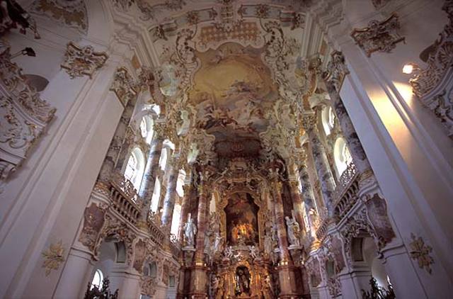 Wieskirche- Dominikus Zimmermann- Rococo