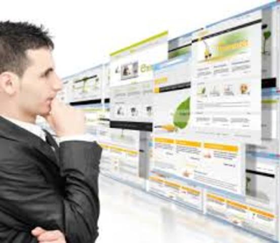 Incremento de sitios Web en las organizaciones