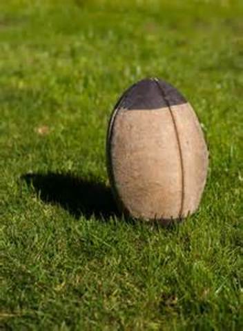 The first reports of a sport like rugby being played in Australia.