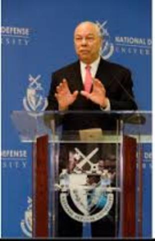 Colin Powell Chair for National Security, Leadership[, Character and Ethics