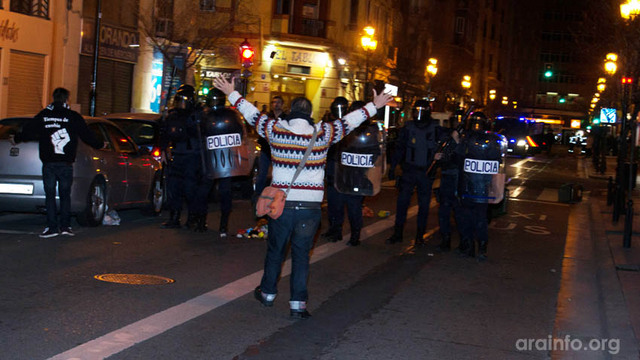 Aumenta el número de manifestantes