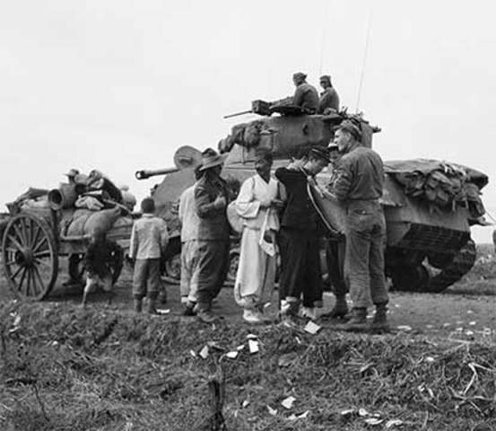 US Troops Sent to Korea