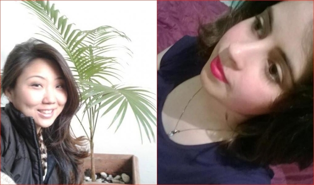 Luana Fujita e Joice Adelaide de Andrade