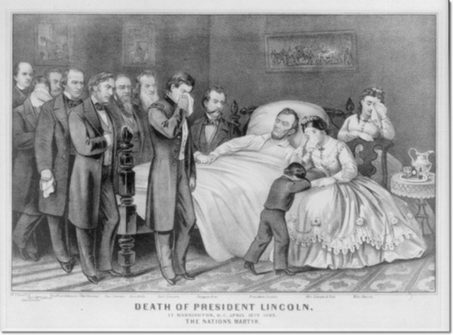 President Lincoln Dies